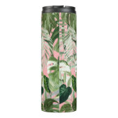 Bouteilles Isothermes PixDezines Aquarelle Foliage tropical (Dos)