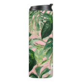 Bouteilles Isothermes PixDezines Aquarelle Foliage tropical (Tourné sur la gauche)