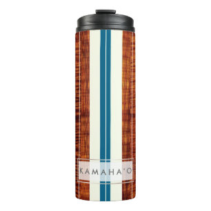 Bouteilles Isothermes PixDezines Faux Koa Bois Longboard