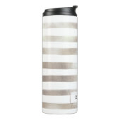 Bouteilles Isothermes PixDezines Faux Tailles Métalliques/Argent (Tourné sur la gauche)