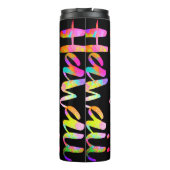 Bouteilles Isothermes PixDezines HAWAII LAVA RAINBOW/do-it-yourself Arri (Dos)