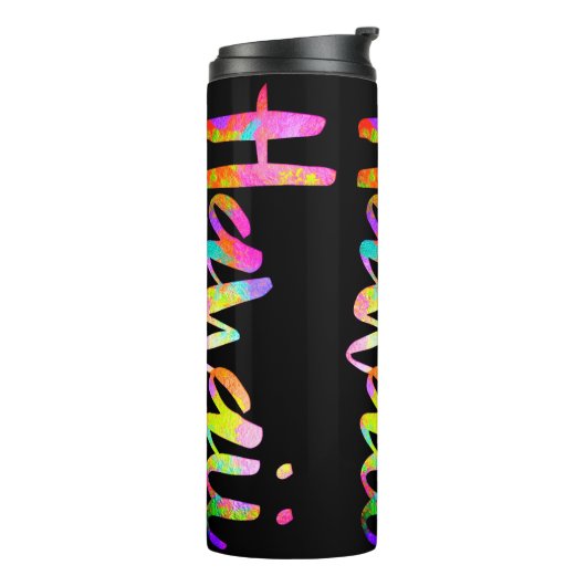 Bouteilles Isothermes PixDezines HAWAII LAVA RAINBOW/do-it-yourself Arri (Tourné sur la gauche)