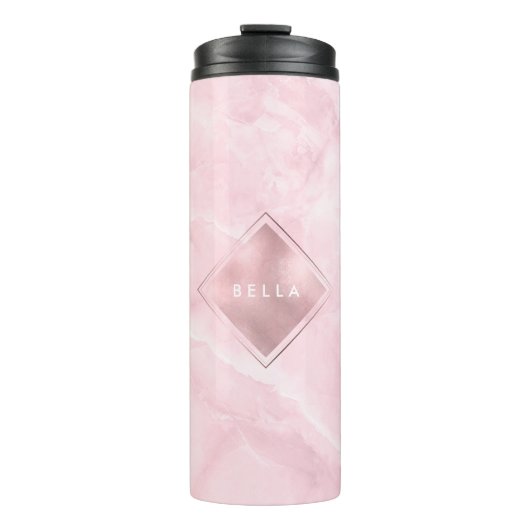 Bouteilles Isothermes PixDezines MARBRE QUARTZ ROSE (Devant)