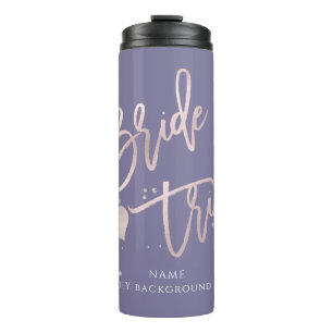 Bouteilles Isothermes PixDezines Mariée Tribe Blush Script moderne