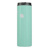 Bouteilles Isothermes PixDezines Mariée Tribe Platinum Script moderne (Dos)