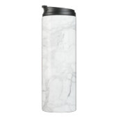 Bouteilles Isothermes PixDezines MONOGRAM MARBRE BLANC+BLUSH HONEYCOMB (Tourné sur la droite)