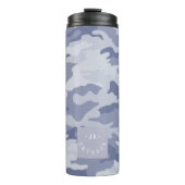 Bouteilles Isothermes PixDezines Monogramme Camouflage militaire (Devant)