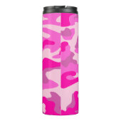 Bouteilles Isothermes PixDezines Monogramme Sassy Camouflage rose (Dos)