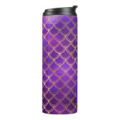 Bouteilles Isothermes PixDezines Parties scintillant Écailles de sirène, (Tourné sur la gauche)