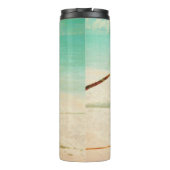 Bouteilles Isothermes PixDezines Plage tropicale/Cocotier/Palm (Dos)