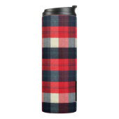 Bouteilles Isothermes PixDezines Plaid Buffalo, Monogramme Jack Lumber (Tourné sur la gauche)