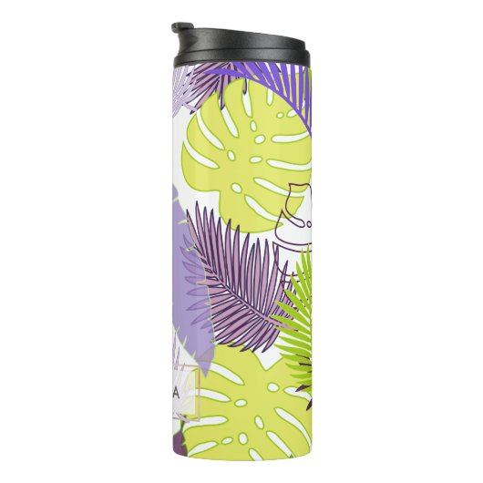 Bouteilles Isothermes PixDezines Rainforest Foliage/do-it-yourself arriè (Tourné sur la droite)