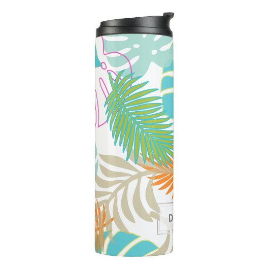 Bouteilles Isothermes PixDezines Rainforest Foliage/do-it-yourself arriè (Tourné sur la gauche)