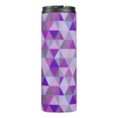Bouteilles Isothermes PixDezines violet géométrique/triangles (Dos)