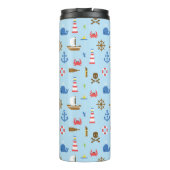 Bouteilles Isothermes Pixel Sea Art Motif (Dos)