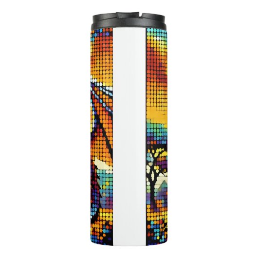 Bouteilles Isothermes pixelated image of a dragon trainer (Dos)