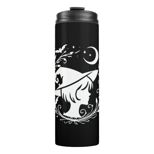 Bouteilles Isothermes Pixie Cut Witch Wiccan Magic sorcières Halloween (Devant)