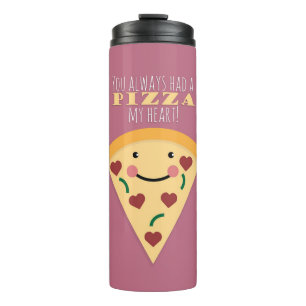 Bouteilles Isothermes Pizza Mon Coeur