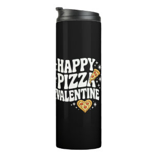 Bouteilles Isothermes Pizza Valentine Joyeuse Design Drôle de Pizza d'Am