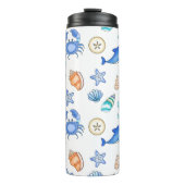 Bouteilles Isothermes Plage À Thème Océanique (Devant)