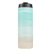 Bouteilles Isothermes Plage Abstraite moderne (Devant)