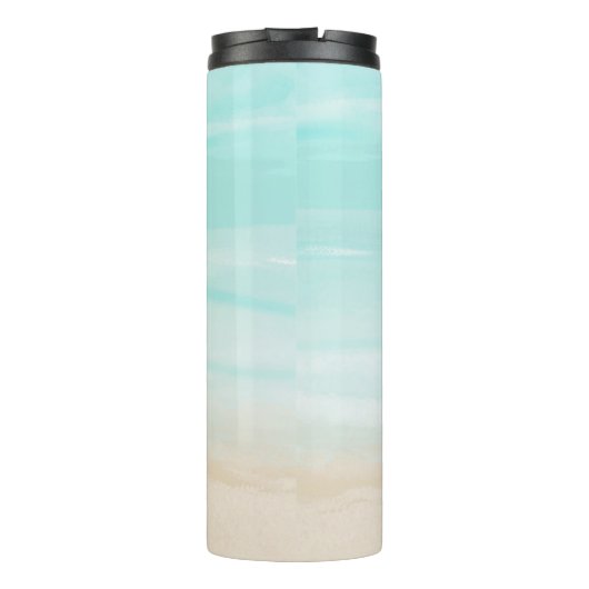 Bouteilles Isothermes Plage Abstraite moderne (Dos)