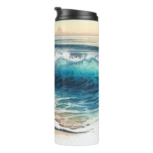 Bouteilles Isothermes Plage côtière rustique (Tourné sur la droite)