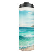 Bouteilles Isothermes Plage côtière tropicale (Devant)