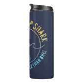 Bouteilles Isothermes Plage D'Été Plage De Surf Et De Requin Drôle T (Tourné sur la droite)