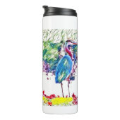 Bouteilles Isothermes Plage d'oiseaux de la faune côtière (Tourné sur la droite)