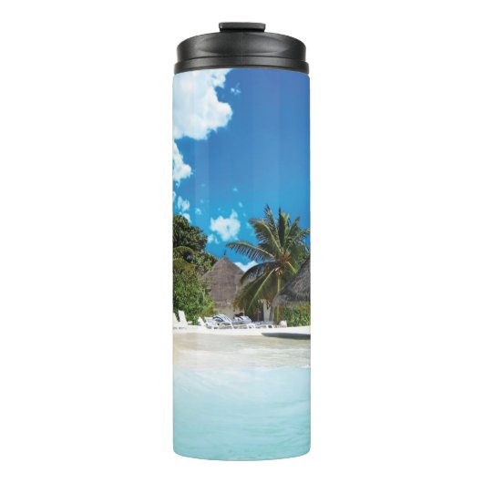 Bouteilles Isothermes Plage exotique (Devant)