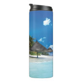 Bouteilles Isothermes Plage exotique (Tourné sur la droite)