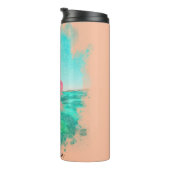 Bouteilles Isothermes *~* Plage Océan Mer Flamant rose de jouet rose nau (Tourné sur la droite)