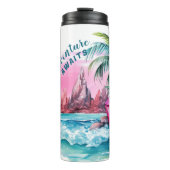 Bouteilles Isothermes Plage Palm Tree Mountain View Aventure Attend (Devant)