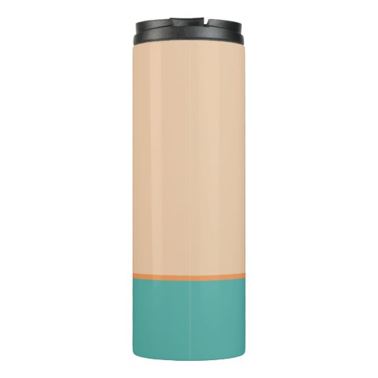 Bouteilles Isothermes Plage tropicale Abstraite Rétro Surf pour Ados (Dos)