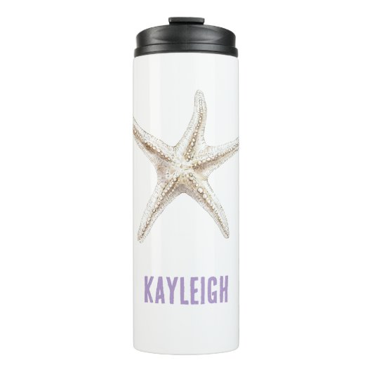 Bouteilles Isothermes Plage White Starfish (Devant)
