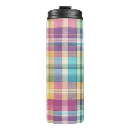 Bouteilles Isothermes Plaid au printemps/Pâques/tartan (Devant)