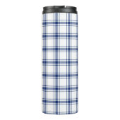 Bouteilles Isothermes Plaid Nautique Bleu et Blanc (Dos)