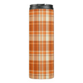 Bouteilles Isothermes Plaid orange (Dos)
