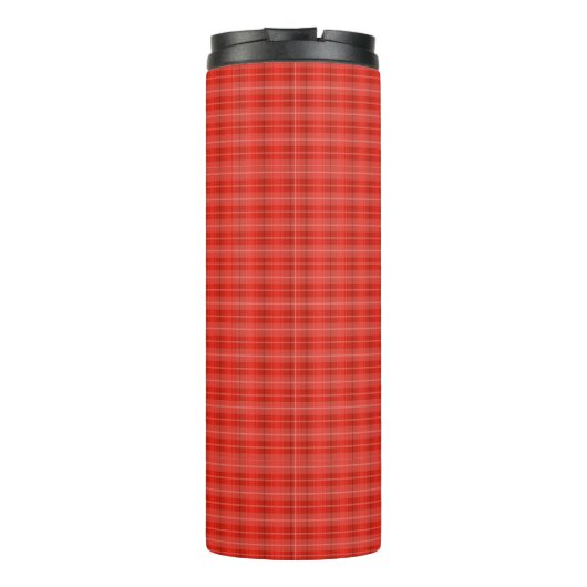 Bouteilles Isothermes Plaid rouge classique moderne (Dos)