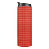Bouteilles Isothermes Plaid rouge classique moderne (Tourné sur la droite)
