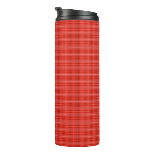 Bouteilles Isothermes Plaid rouge classique moderne (Tourné sur la droite)
