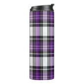 Bouteilles Isothermes Plaid Violet Et Noir (Tourné sur la gauche)
