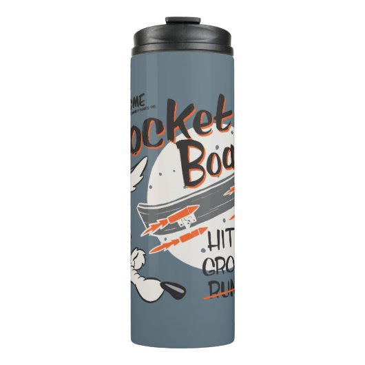 Bouteilles Isothermes Planchette Fusée ACME de B. COYOTE™ (Devant)