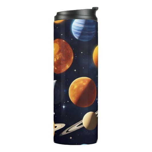 Bouteilles Isothermes Planètes spatiales 2 (Tourné sur la gauche)