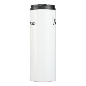 Bouteilles Isothermes Planificateur d'événements ajouter nom Q R code dé (Dos)