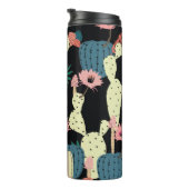 Bouteilles Isothermes Plante de Cactus : Motif botanique Vintage (Tourné sur la droite)