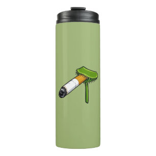 Bouteilles Isothermes Plante piège de Vénus avec cigarette