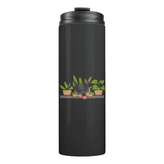 Bouteilles Isothermes Plantes et chiens (Devant)