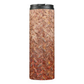 Bouteilles Isothermes Plaque d'acier rouillé, texture de métal grungy. (Dos)